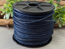 Charger l'image dans la galerie, Antique Denim - Distressed Leather Cord - 1yd #406