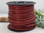 Moroccan Red #57 - Metallic Leather Cord