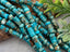 Turquoise - Cylinder Rondelle Mix - 8" Str.