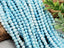 Powder Blue - AB Glass Crystals - 4mm - 15" Str.