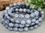 Misty Blue Grey - Diamond Cut/Cross Czech Coins - 9mm - 15pcs