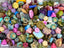 Premium Czech Glass Bead Mix - Large Size 10 to 25mm - 40gr
