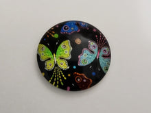 Load image into Gallery viewer, Enchanted Butterflies Glass Cabochons - 25mm - 1pc

