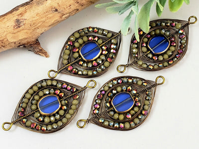Wire Wrapped Charms & Connectors