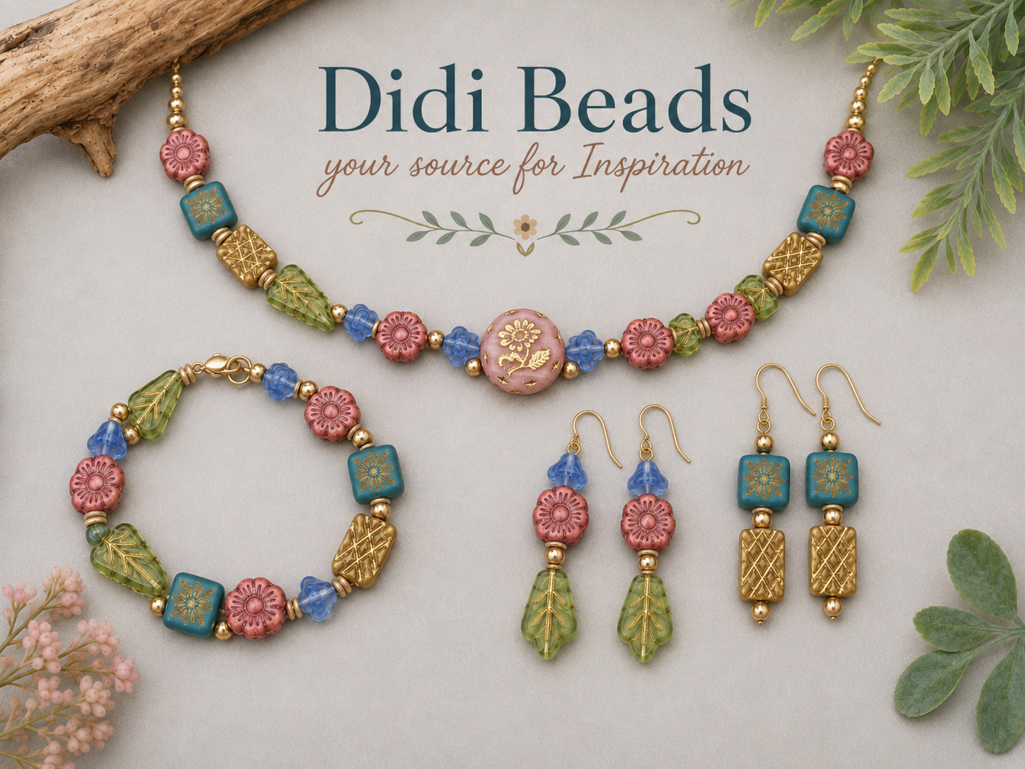 Garden Blooms - Designer Czech Mix