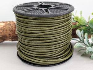 Absinth - Genuine Leather Cord - 1yd #123