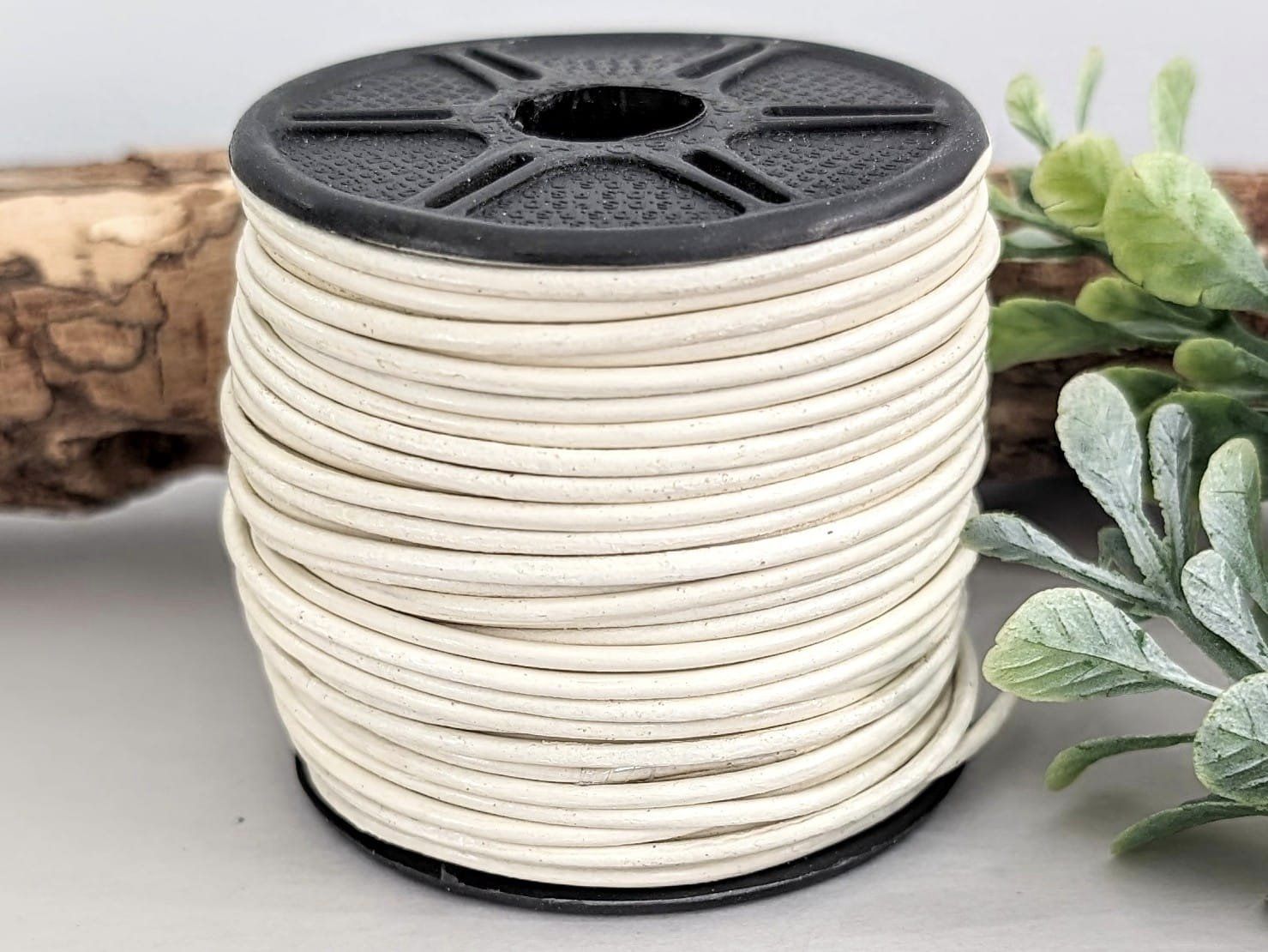 Eggshell #125 - Genuine Leather Cord