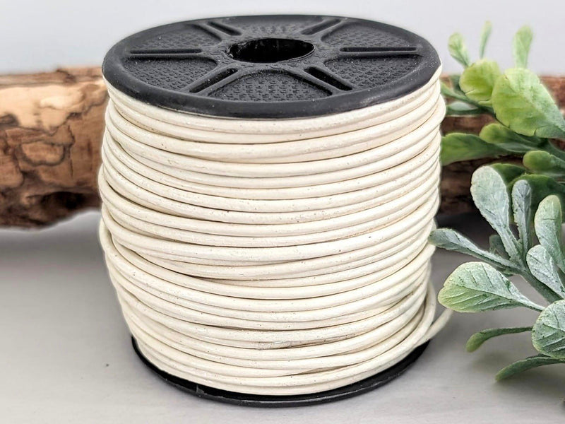 Eggshell #125 - Genuine Leather Cord