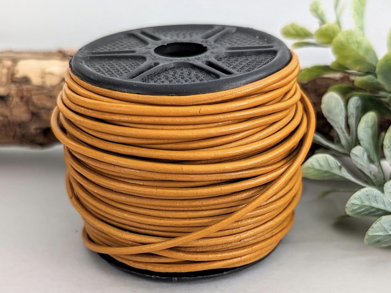 Marigold #21- Genuine Leather Cord