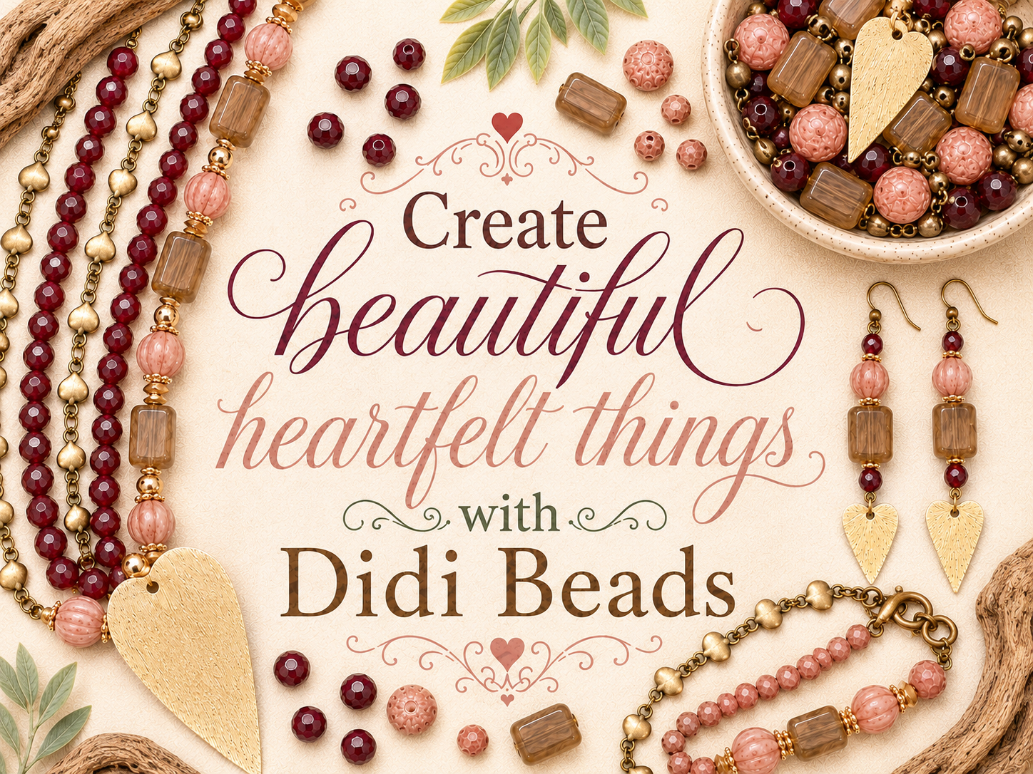 Vintage Heart - Designer DIY Kit * LIMITED QUANTITY !!