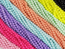 Load image into Gallery viewer, Candy Color Glass Beads - 6mm - 16&quot; Strand
