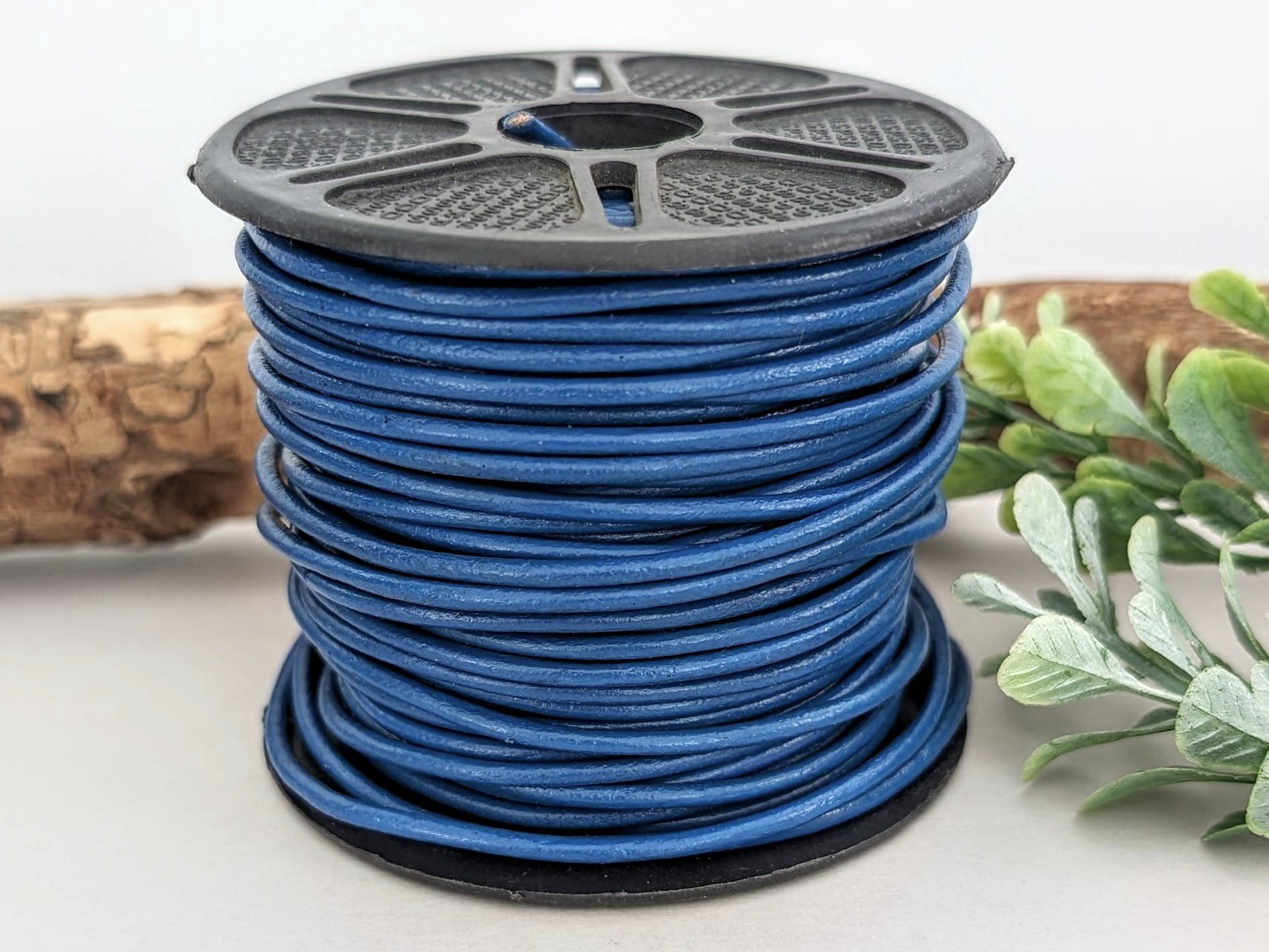 Irish Blue #38 - Genuine Leather Cord
