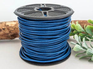 Irish Blue #38 - Genuine Leather Cord