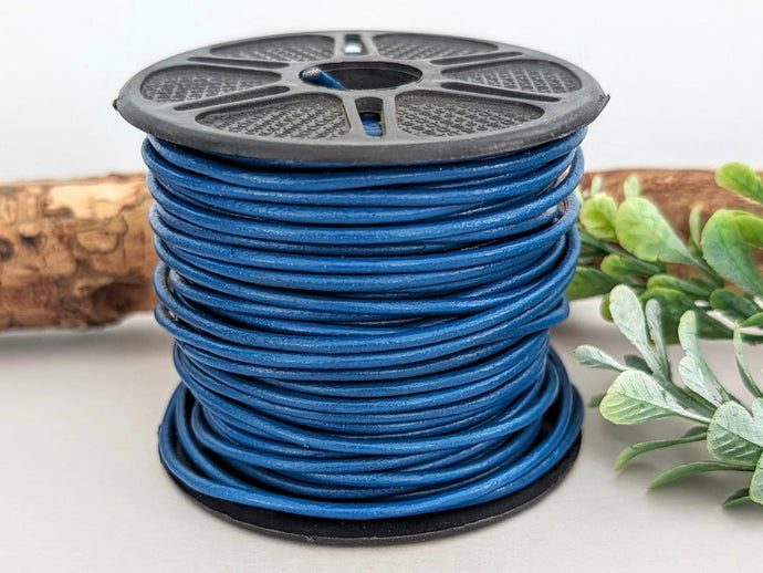 Irish Blue #38 - Genuine Leather Cord