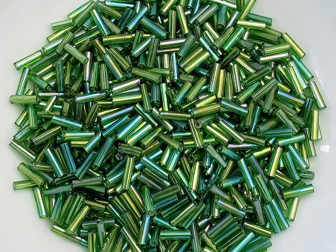 Mystic Teal Green Bugles - 7mm - 20gr