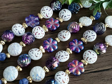 Load image into Gallery viewer, LAST CHANCE!! &quot;Winter Wonder&quot; Czech Glass Designer Strands

