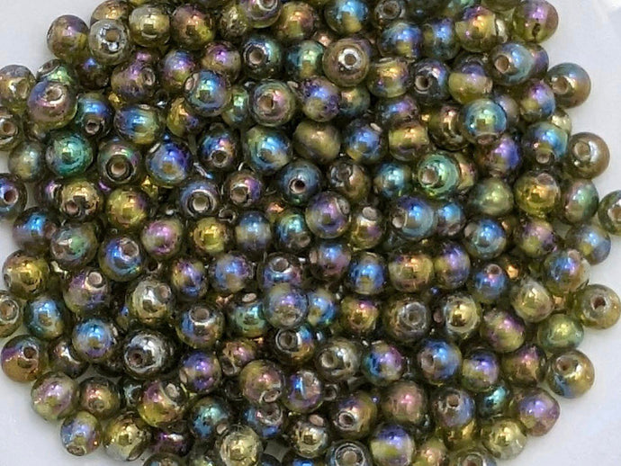 Mystic Mix  - Porcelain Beads - 4mm - 50pcs