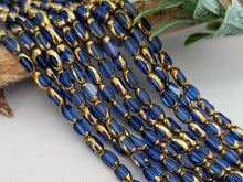 Charger l&#39;image dans la galerie, Egyptian Blue - Rectangle Crystals - 14&quot; Full Strand
