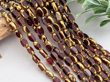 Charger l&#39;image dans la galerie, Ruby Red * Rectangle Crystals - 14&quot; Full Strand
