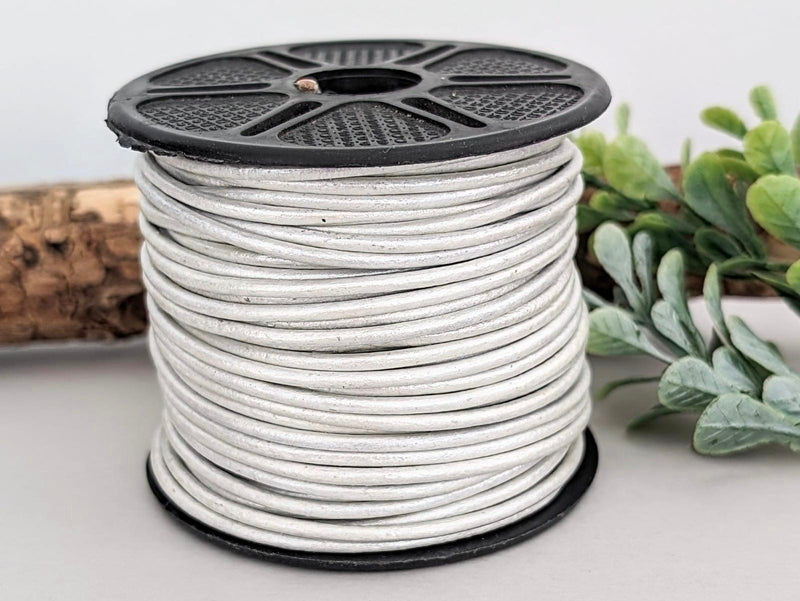 Pearl #41 - Metallic Leather Cord