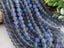 Frosted Grey Aurora Borealis Beads - 6/8mm - 7.5" Strand