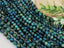 Apatite Blue - Tiger Eye Dyed Gemstone - 6/8mm - 15" Strand