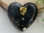 Midnight Glaze - Handcrafted Heart Cabochons