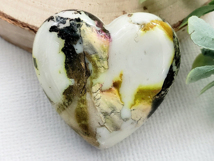 Milky Way - Handcrafted Heart Cabochons