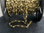 Antique Bronze Lantern and Oval Chain Mix - Soldered Links - 2x5x5mm - 12"/1 ft