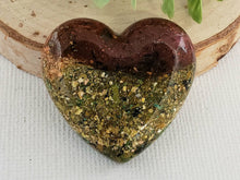 Load image into Gallery viewer, Rocky Roads - Handcrafted Heart Cabochons
