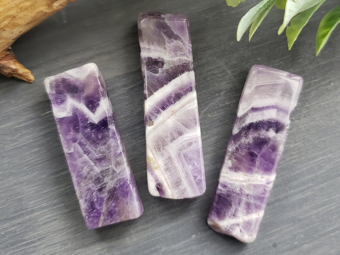 Amethyst - Irregular Side Drilled Pendant - 1pc