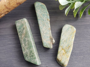 Afghanistan Amazonite - Irregular Side Drilled Pendant - 1pc