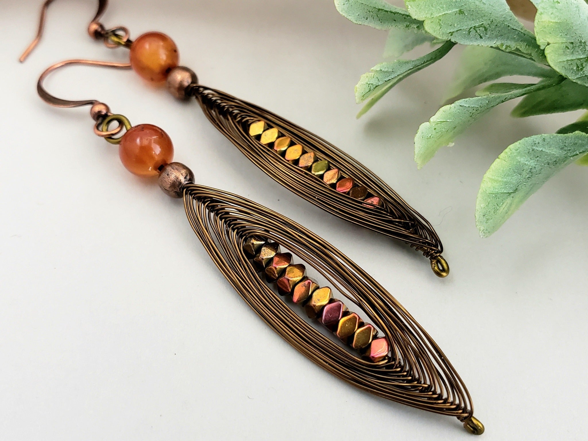 Rainbow Lily - One of a Kind Earring Set