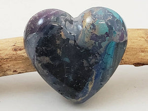 Sea Shore - Handcrafted Heart Cabochons