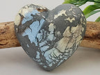 Pale Blue - Handcrafted Heart Cabochons
