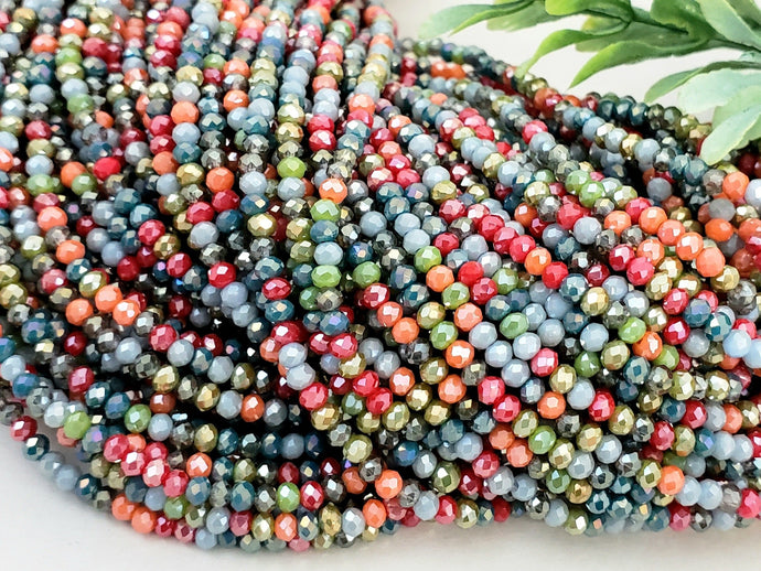 Mosaic - Mini Crystal Bundles - 2.5mm - 5 Strands