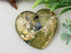 Olivine - Handcrafted Heart Pendant - 40mm