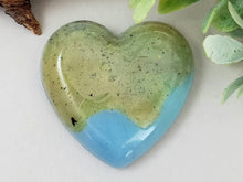 Load image into Gallery viewer, Beach Haven - Handcrafted Heart Cabochons
