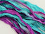 Mermaid Mirage - Sari Silk Ribbon - Fair Trade - 5yds