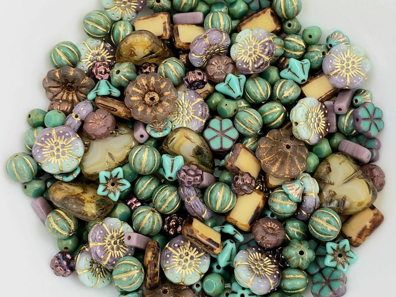 Whimsical Garden - Designer Czech Mix - Assort Size