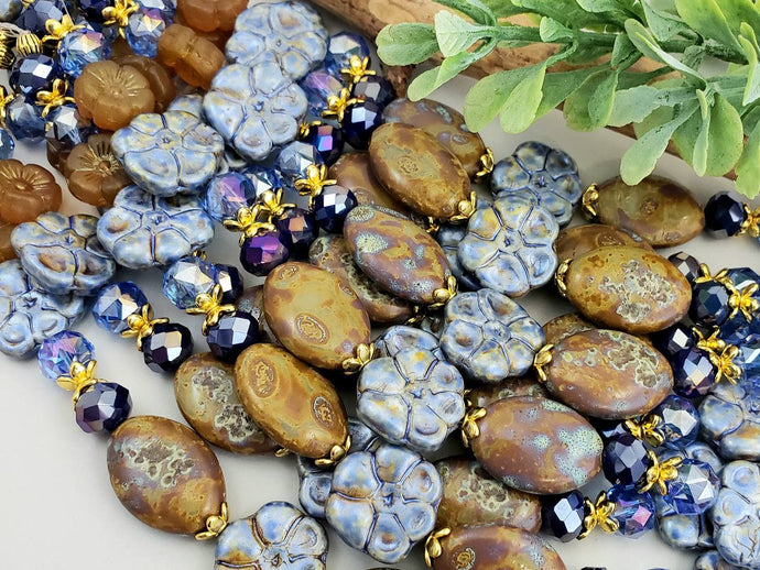 Rustic Blues - INSPIRE by Czechs Designer Strand