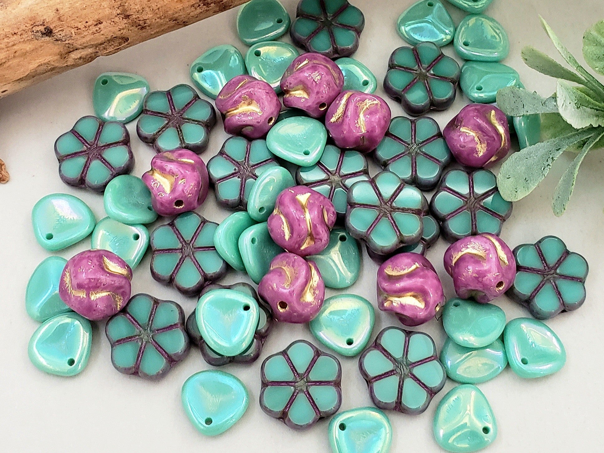 Opaline Muse - Designer Czech Mix - 48pcs