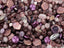 Amethyst Rose - Czech Glass Mix - 50gr