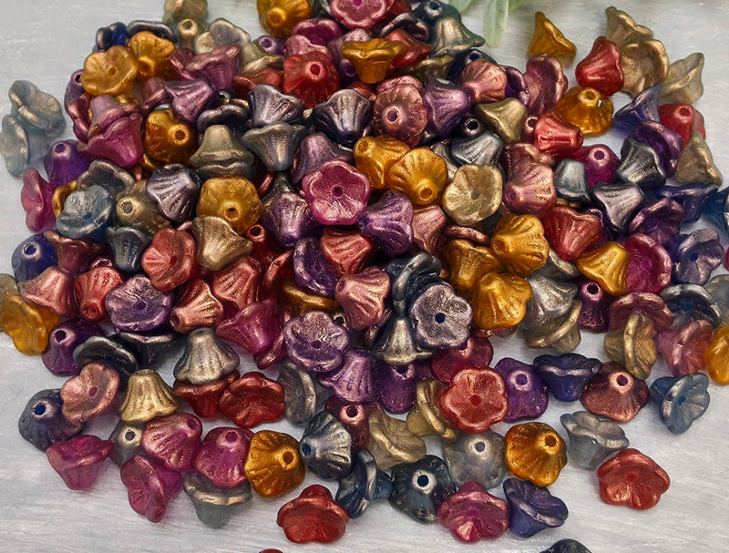 Crystal Collection - Czech Bell Flowers - 7x5mm - 225pcs