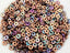 Crystal Copper Rainbow - Czech O Beads - 4mm - 5gr./Appr. 200pcs