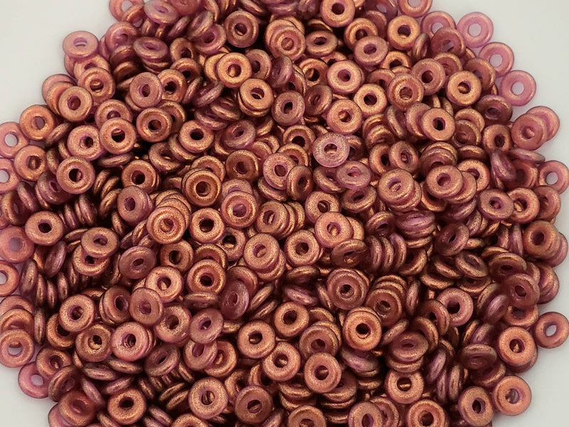 Crystal Persian Pink - Czech O Beads - 4mm - 5gr./Appr. 200pcs