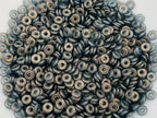 Crystal Shadows - Czech O Beads - 4mm - 5gr./Appr. 200pcs