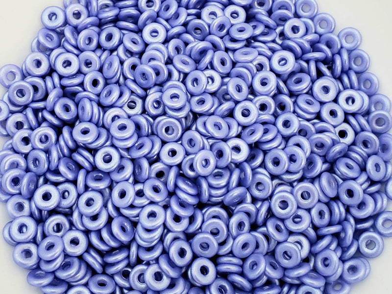 Lt Sapphire Pastel - Czech O Beads - 4mm - 5gr.