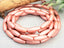Soft Dusty Rose - Glass Pearl Rice Beads - 10x4mm - Appr. 18" Strand/Loose