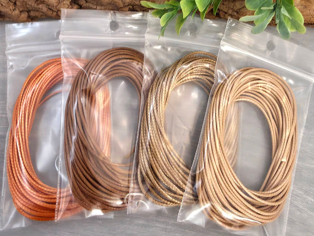 Combo 4 - Korea Waxed Polyester Cord - 1mm - 20yds